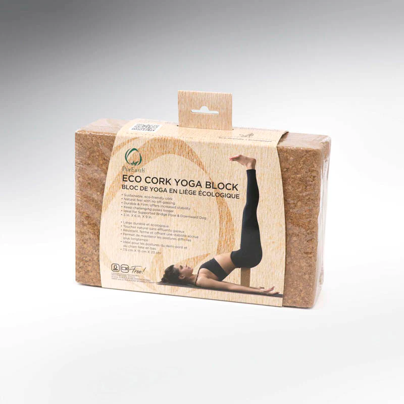 Pur Earth Cork Block – Yoga360